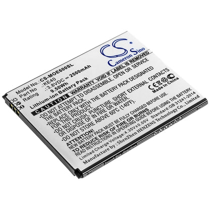 3.8V, 2500mAh, Li-ion Battery fits Motorola, Moto E6, Xt2005, 9.5Wh