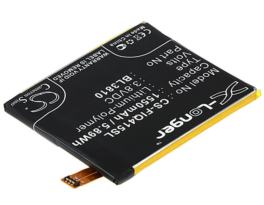 3.8V, 1550mAh, Li-Polymer Battery fits Fly, Era Style 3, Iq4415 Quad, 5.89Wh
