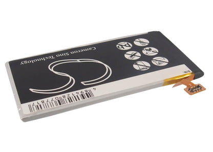 3.7V, 1700mAh, Li-Polymer Battery fits Htc, A620, A620e, 6.29Wh