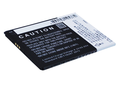 3.7V, 1800mAh, Li-ion Battery fits Zopo, 6560, Zp780, 6.66Wh