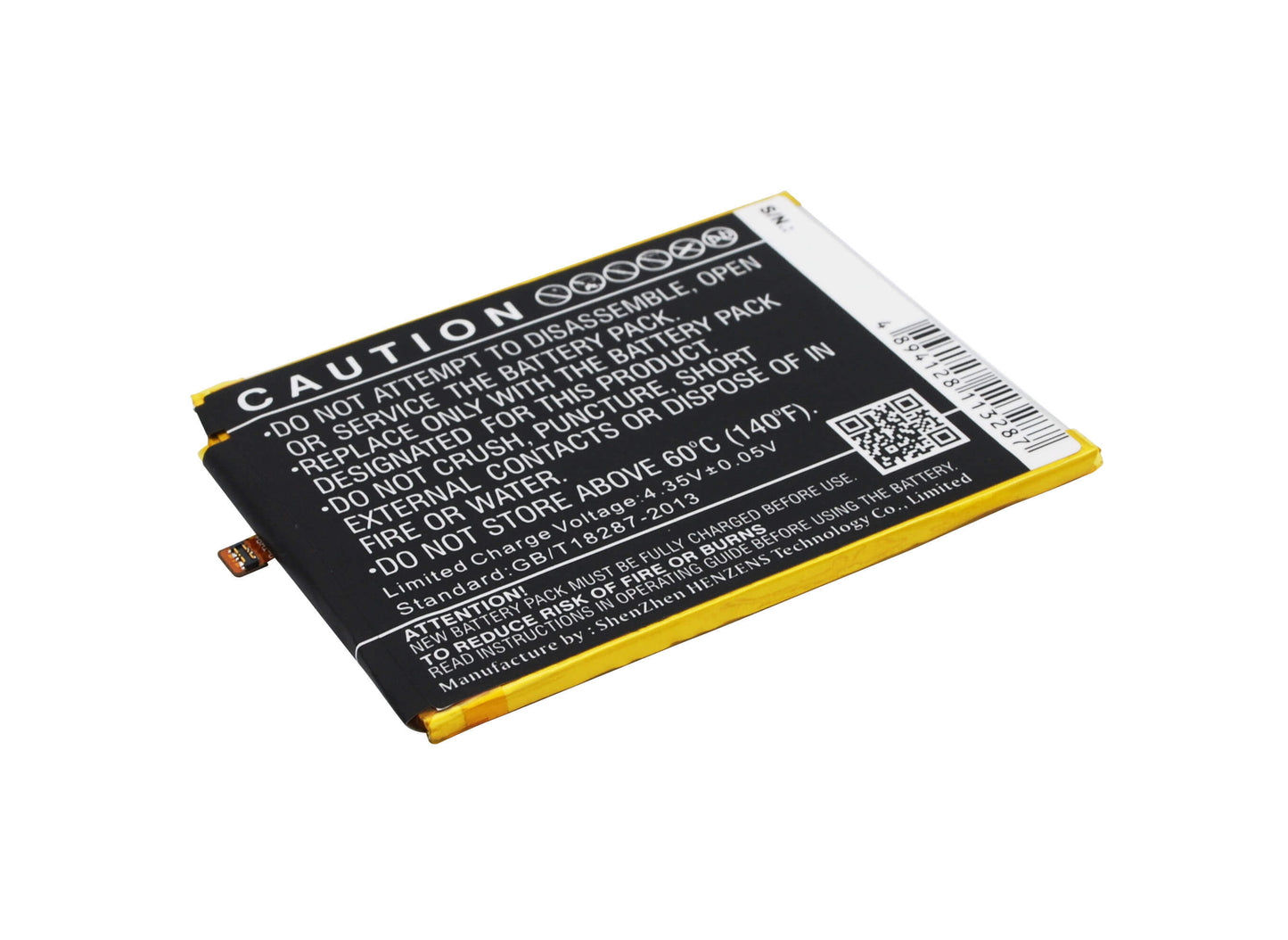 3.8V, 2400mAh, Li-Polymer Battery fits Mobistel, Cynus F7, Cynus F7 4g, 9.12Wh