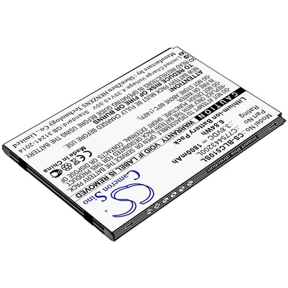 3.8V, 1800mAh, Li-ion Battery fits Blu, C050, C5l, 6.84Wh