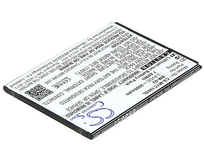 3.8V, 2000mAh, Li-ion Battery fits Myphone, Cube, 7.6Wh