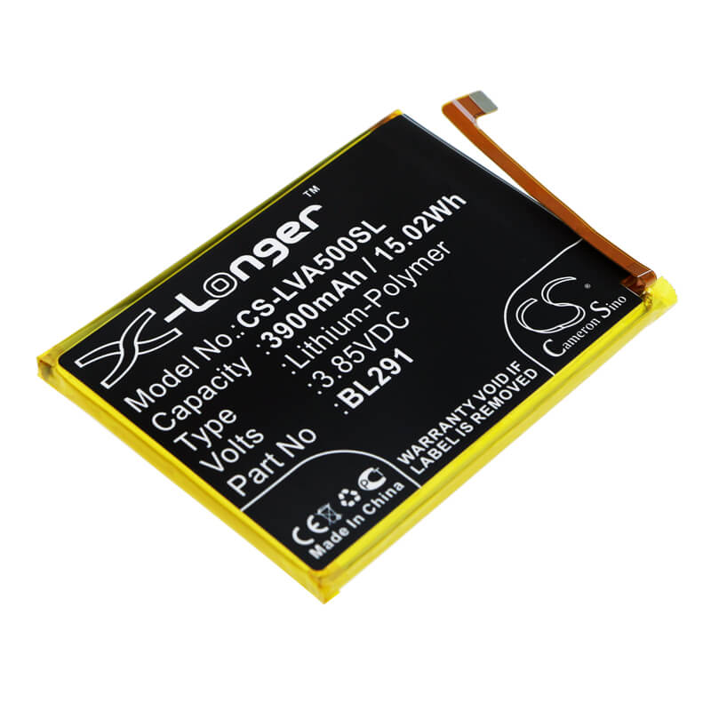3.85V, 3900mAh, Li-Polymer Battery fits Lenovo, A5, L18021, 15.015Wh
