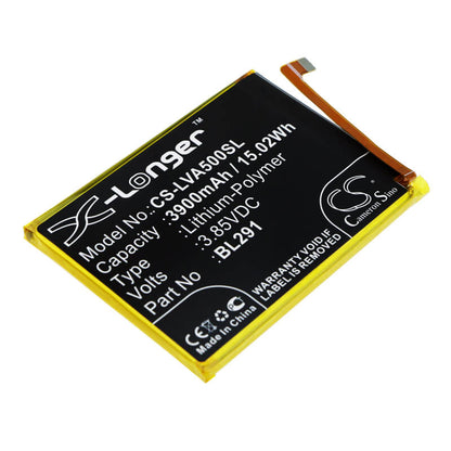 3.85V, 3900mAh, Li-Polymer Battery fits Lenovo, A5, L18021, 15.015Wh