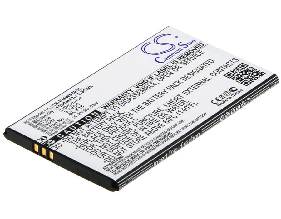 3.7V, 1500mAh, Li-ion Battery fits Phicomm, W520cn, 5.55Wh