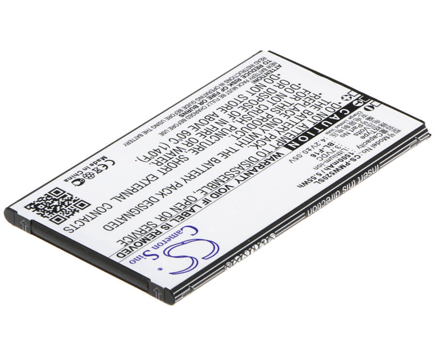 3.7V, 1500mAh, Li-ion Battery fits Phicomm, W520cn, 5.55Wh