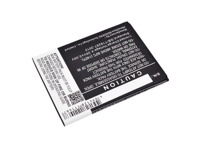3.8V, 2500mAh, Li-Polymer Battery fits Wiko, Pulp 3g, Pulp 4g, 9.5Wh