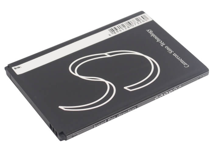 3.7V, 1750mAh, Li-ion Battery fits Zte, Grand X Quad, Grand X Quad V987, 6.475Wh