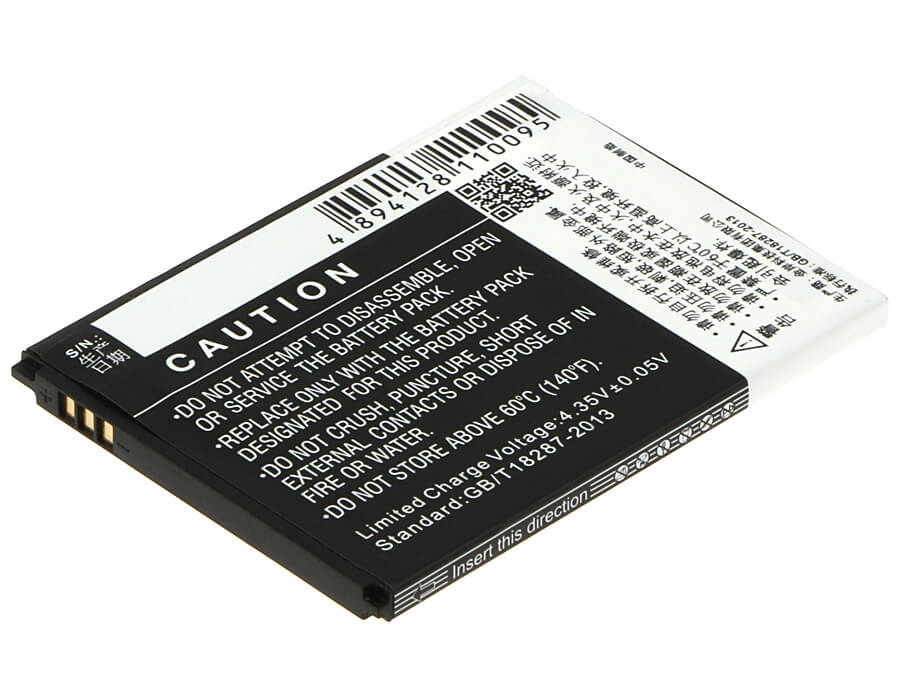 3.8V, 2500mAh, Li-Polymer Battery fits Hisense, Eg980, Mira Ii, 9.5Wh