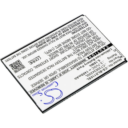 3.7V, 1400mAh, Li-ion Battery fits Blu, S110, S110l, 5.18Wh