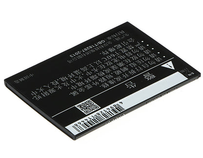 3.7V, 1500mAh, Li-ion Battery fits Gionee, F301, 5.55Wh