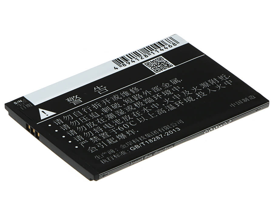 3.7V, 1500mAh, Li-ion Battery fits Gionee, F301, 5.55Wh