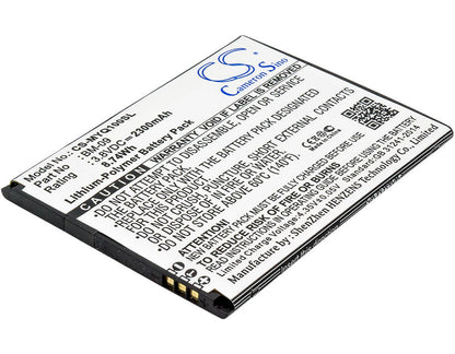 3.8V, 2300mAh, Li-Polymer Battery fits Myphone, Q-smart Premium, 8.74Wh