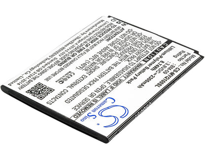 3.8V, 2300mAh, Li-Polymer Battery fits Myphone, Q-smart Premium, 8.74Wh