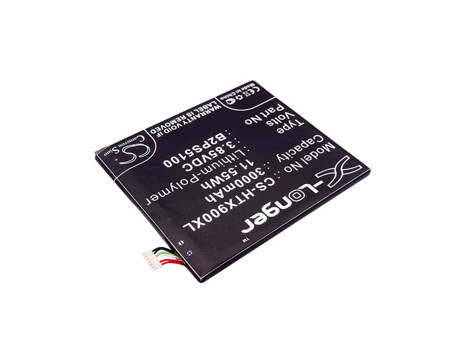 3.85V, 3000mAh, Li-Polymer Battery fits Htc, D10i, D10u, 11.55Wh