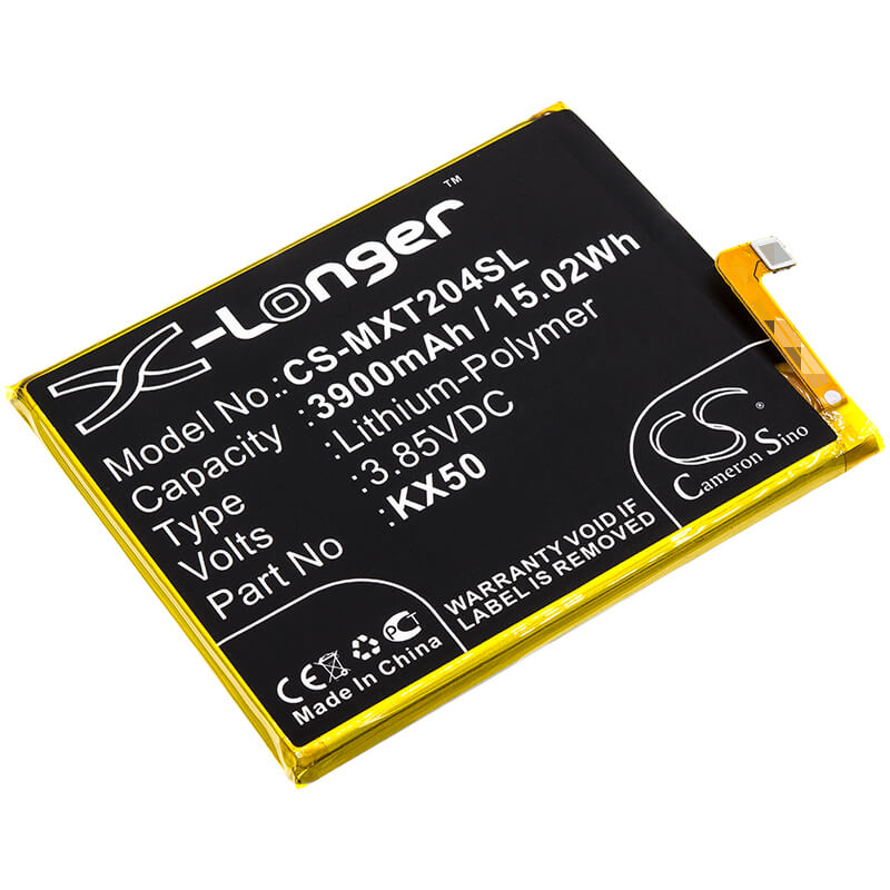 3.85V, 3900mAh, Li-Polymer Battery fits Motorola, G Stylus 2020, Moto G Pro, 15.015Wh