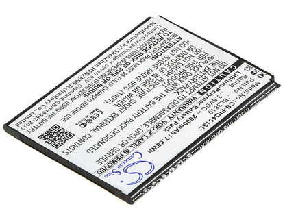 3.8V, 2000mAh, Li-Polymer Battery fits Fly, Iq4514, Iq4514 Quad Evo Tech 4, 7.6Wh