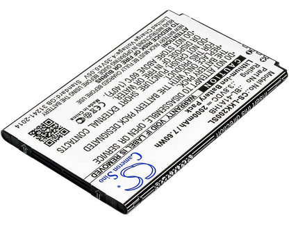 3.8V, 2000mAh, Li-ion Battery fits Lg, K200, K200ds, 7.6Wh