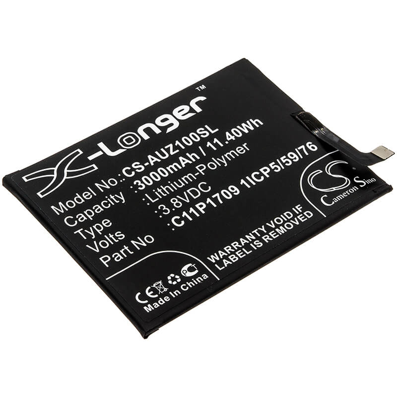 3.8V, 3000mAh, Li-Polymer Battery fits Asus, X00rd, Za550kl, 11.4Wh