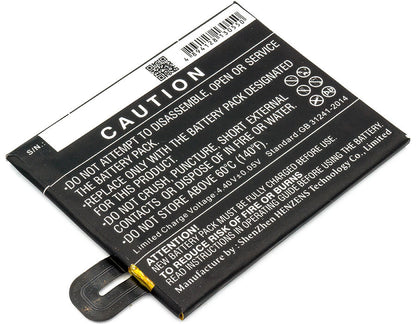 3.85V, 3800mAh, Li-Polymer Battery fits Google, G011c, Pixel 2 Xl 2017, 14.63Wh