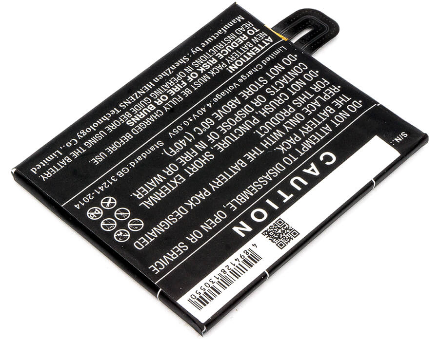 3.85V, 3800mAh, Li-Polymer Battery fits Google, G011c, Pixel 2 Xl 2017, 14.63Wh
