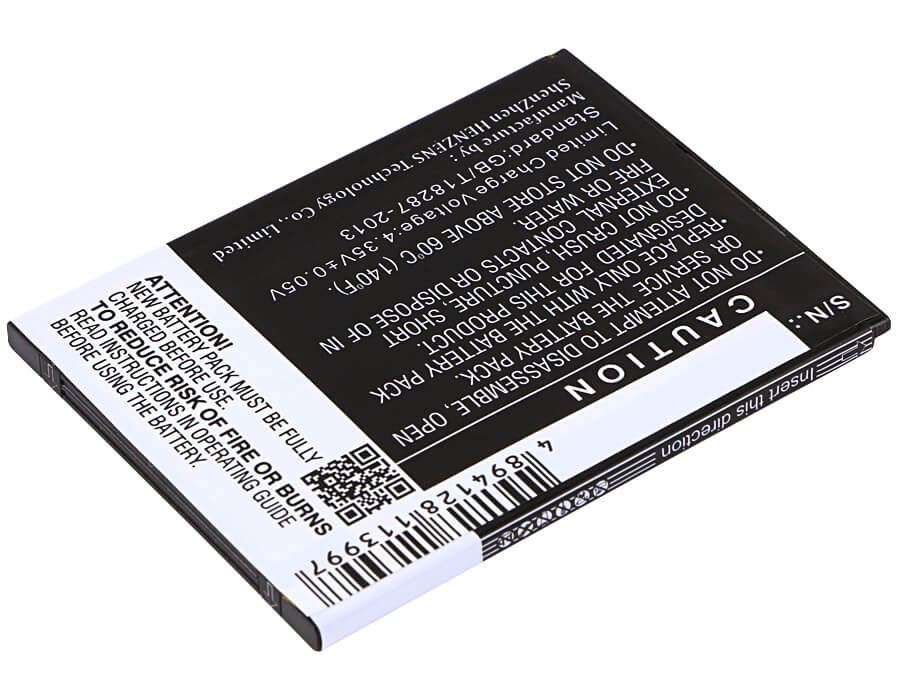 3.8V, 2300mAh, Li-Polymer Battery fits Blu, L280, L280a, 8.74Wh