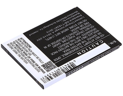 3.8V, 2300mAh, Li-Polymer Battery fits Blu, L280, L280a, 8.74Wh