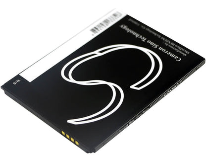 3.7V, 1300mAh, Li-Polymer Battery fits Blu, D572, Studio 5.0s Ii, 4.81Wh