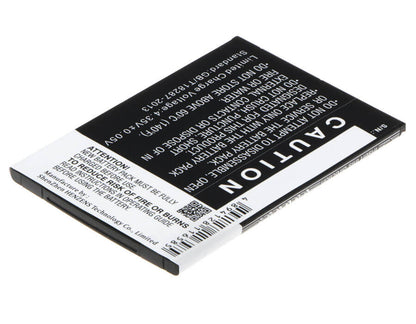 3.8V, 2000mAh, Li-Polymer Battery fits Mobistel, Cynus F9, Cynus F9 4g, 7.6Wh