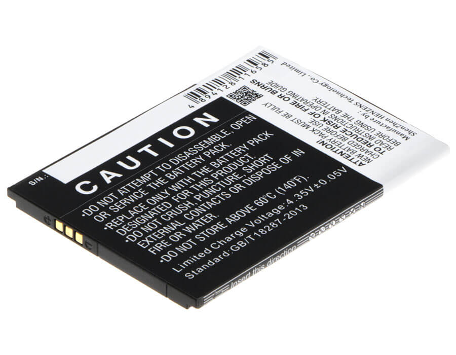 3.8V, 2000mAh, Li-Polymer Battery fits Mobistel, Cynus F9, Cynus F9 4g, 7.6Wh