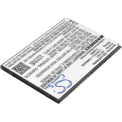 3.8V, 1900mAh, Li-ion Battery fits Leagoo, Alfa 5, 7.22Wh