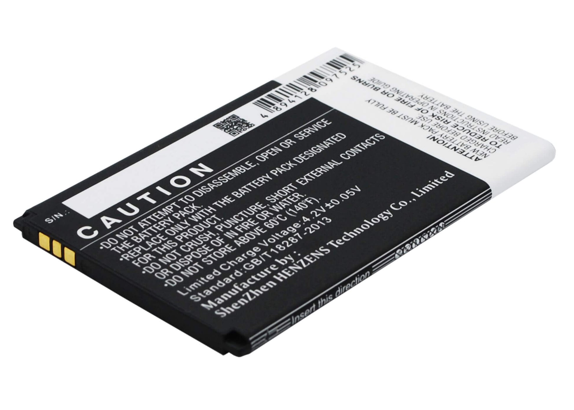 3.7V, 1500mAh, Li-ion Battery fits Phicomm, K390w, 5.55Wh