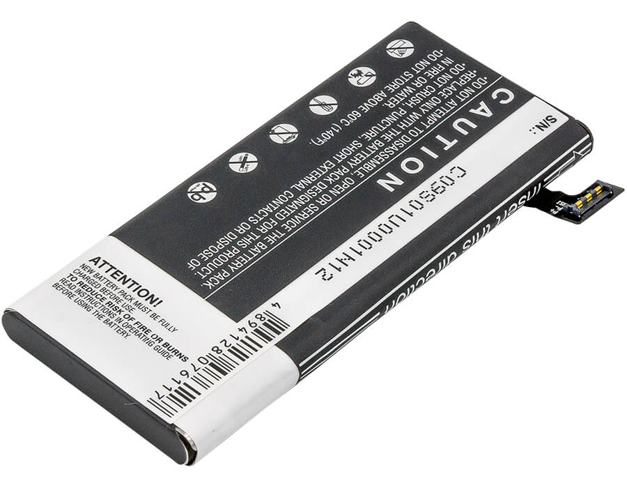 3.7V, 1800mAh, Li-Polymer Battery fits Nokia, Lumia 900, Lumia 900 4g Lte, 6.66Wh