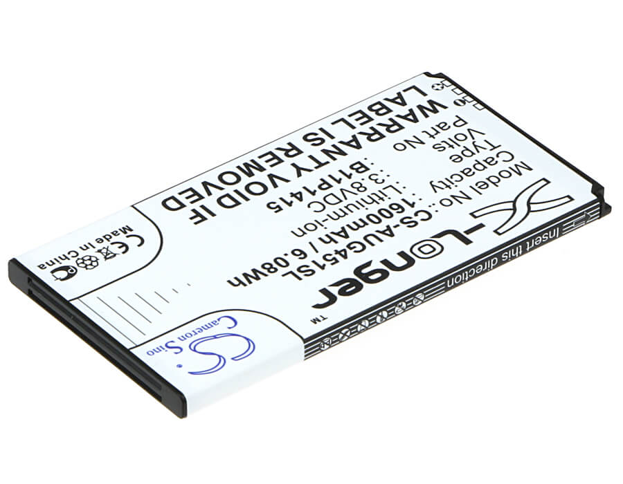 3.8V, 1600mAh, Li-ion Battery fits Asus, Z00sd, Zc451tg, 6.08Wh