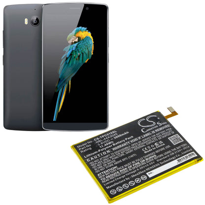 3.8V, 3000mAh, Li-Polymer Battery fits Neffos, C5 Max, C5 Max Lte Dual Sim, 11.4Wh