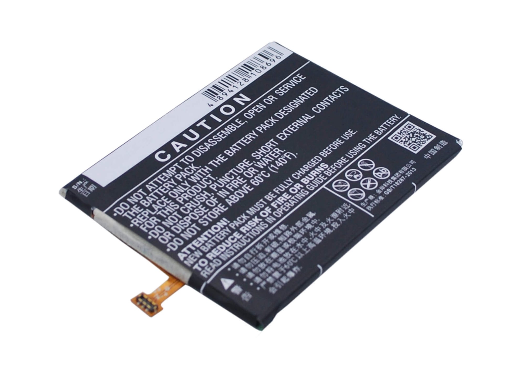 3.8V, 3500mAh, Li-Polymer Battery fits Gionee, Elife E8, Gn9008, 13.3Wh