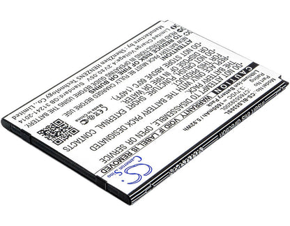 3.7V, 1600mAh, Li-ion Battery fits Blu, S530, S550q, 5.92Wh