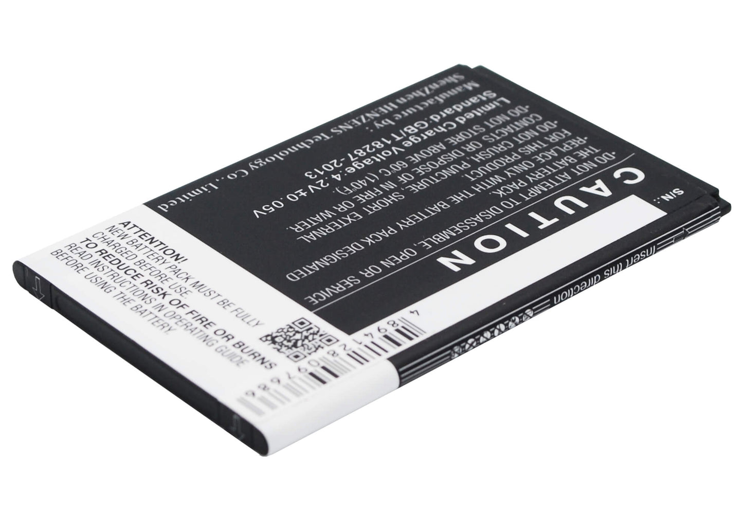 3.7V, 1500mAh, Li-ion Battery fits Prestigio, Multiphone 3400 Duo, 5.55Wh