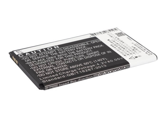 3.7V, 1600mAh, Li-ion Battery fits Lenovo, A208t, A218t, 5.92Wh