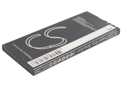 3.7V, 1200mAh, Li-ion Battery fits Nokia, Arrow, Lumia 820, 4.44Wh