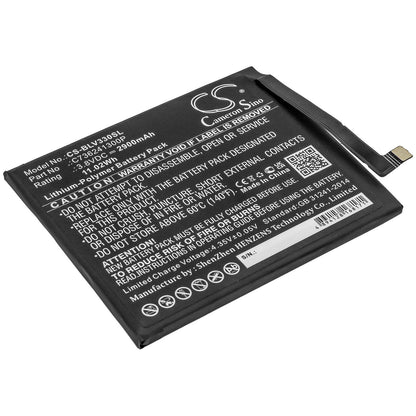 3.8V, 2900mAh, Li-Polymer Battery fits Blu, V0330ww, Vivo Xi, 11.02Wh