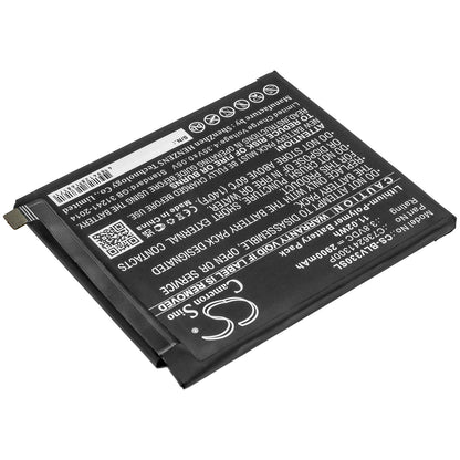 3.8V, 2900mAh, Li-Polymer Battery fits Blu, V0330ww, Vivo Xi, 11.02Wh