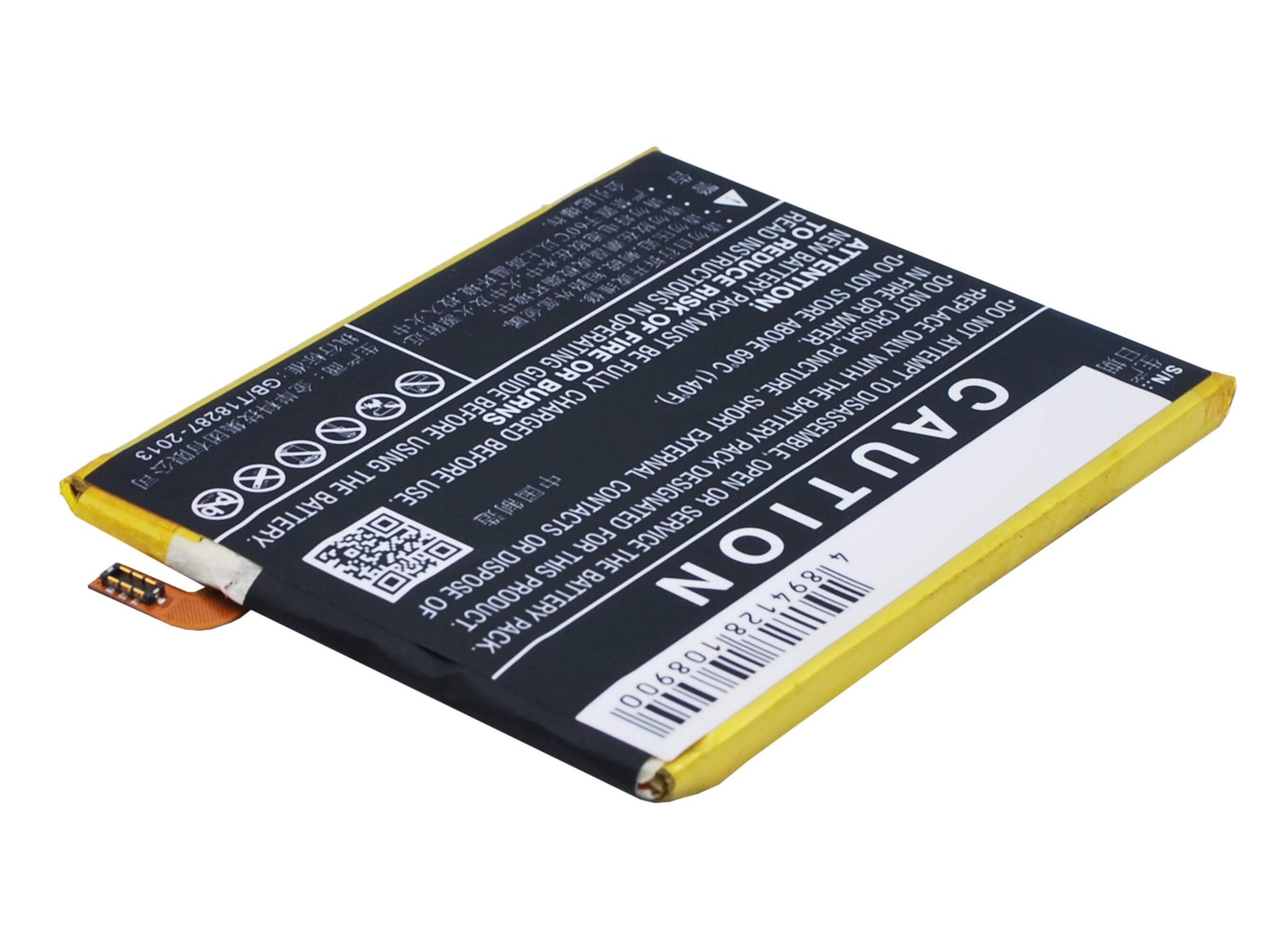 3.8V, 3900mAh, Li-Polymer Battery fits Hisense, E613m, 14.82Wh