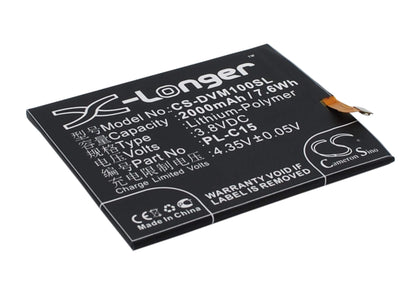 3.8V, 2000mAh, Li-Polymer Battery fits Doov, Lm1, 7.6Wh