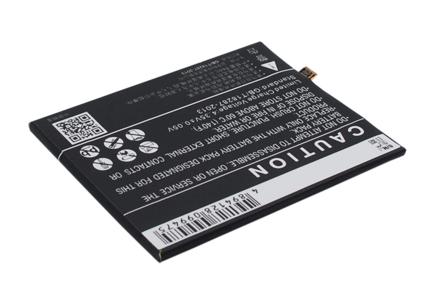 3.8V, 2000mAh, Li-Polymer Battery fits Doov, Lm1, 7.6Wh