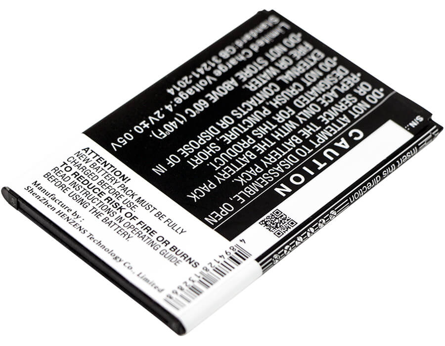 3.7V, 1500mAh, Li-ion Battery fits Archos, 40 Helium, 5.55Wh
