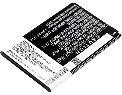 3.7V, 1500mAh, Li-ion Battery fits Archos, 40 Helium, 5.55Wh