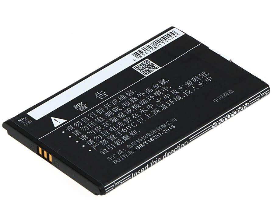 3.8V, 2100mAh, Li-ion Battery fits Gionee, C610, 7.98Wh