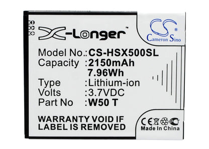 3.7V, 2150mAh, Li-ion Battery fits Zopo, 2a, 9515, 7.955Wh